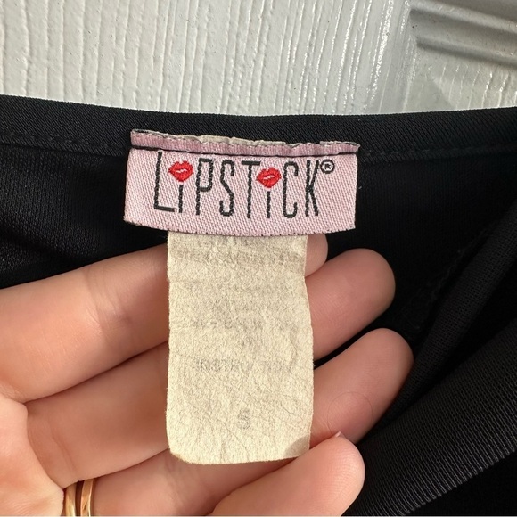 Y2K Jumpsuit Black Wide Leg Cocktail Party Formal Sexy Romantic Size Small - Picture 5 of 7